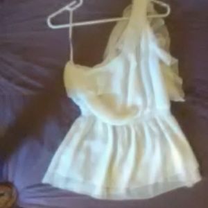 Ladies one sleeve blouse